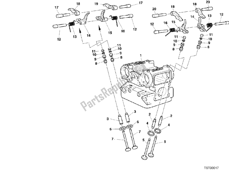 Todas las partes para 013 - árbol De Levas de Ducati Superbike 748 2000