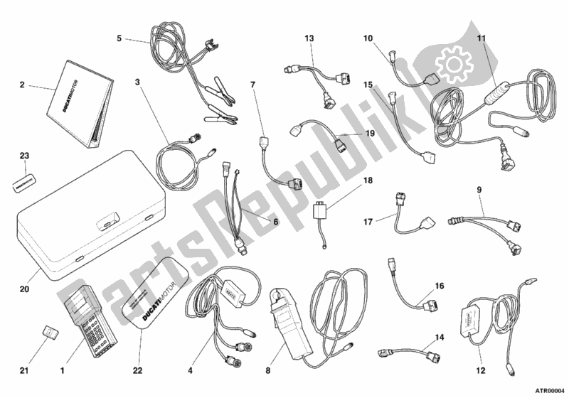 Tutte le parti per il Controllare La Matematica Dello Strumento del Ducati Superbike 748 2000