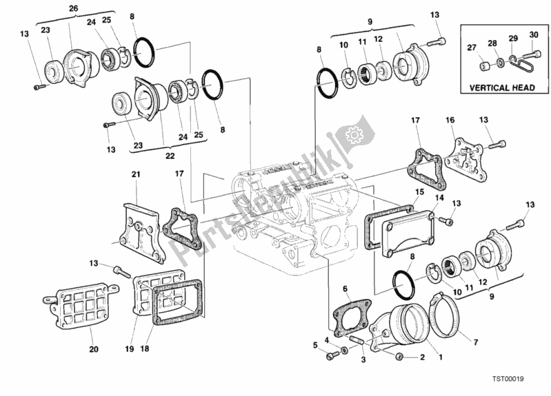 Todas las partes para Colector De Admisión de Ducati Superbike 748 2000