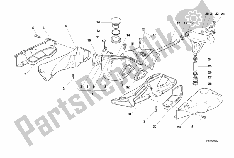 Tutte le parti per il Presa del Ducati Superbike 748 2000