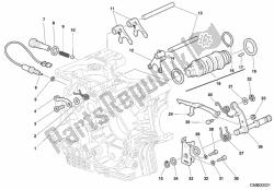 came de changement de vitesse - fourche