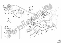 Rear brake system