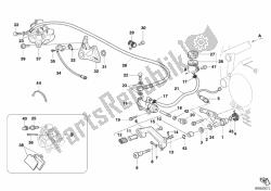 Rear brake system