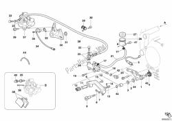 Rear brake system