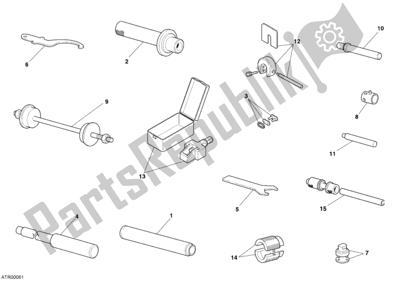 All parts for the Workshop Service Tools, Frame of the Ducati Superbike 749 2003