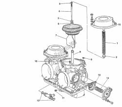 carburateur reserveonderdelen