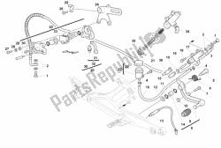 Rear brake system