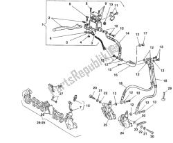 Front brake system