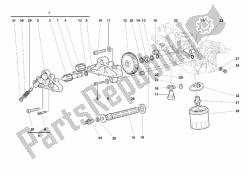pompa dell'olio - filtro