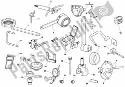 strumenti di servizio di officina