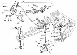 impianto frenante posteriore f.m 001364