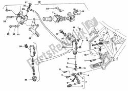 impianto frenante posteriore f.m 001364