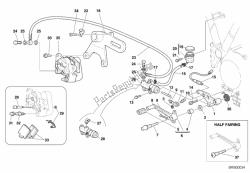 Rear brake system