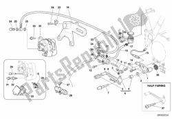 Rear brake system