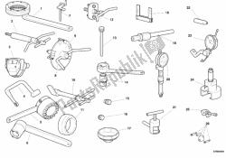 herramientas de servicio de taller, motor