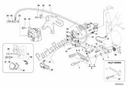 Rear brake system