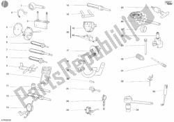 attrezzi di servizio dell'officina, motore