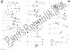 herramientas de servicio de taller, motor