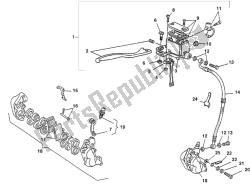 Front brake system