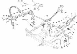 Rear brake system