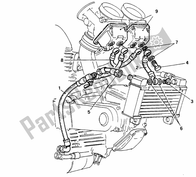 Todas las partes para Calentamiento De La Cámara De Flotación de Ducati Monster 750 1997