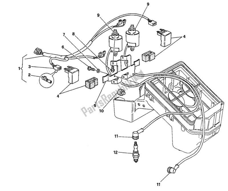 Todas las partes para Bobina De Encendido de Ducati Monster 750 1997