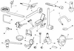 strumenti di servizio di officina