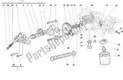 pompa dell'olio - filtro
