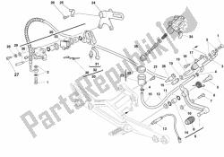 Rear brake system