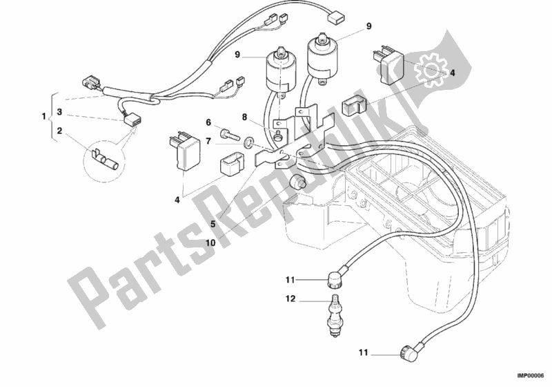 Todas las partes para Bobina De Encendido de Ducati Monster 750 2000