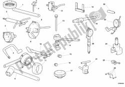 ferramentas de serviço de oficina, motor