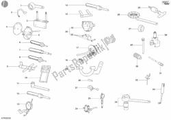 herramientas de servicio de taller, motor