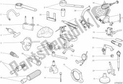 attrezzi di servizio dell'officina, motore