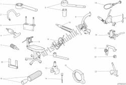 herramientas de servicio de taller, motor