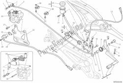 Rear brake system