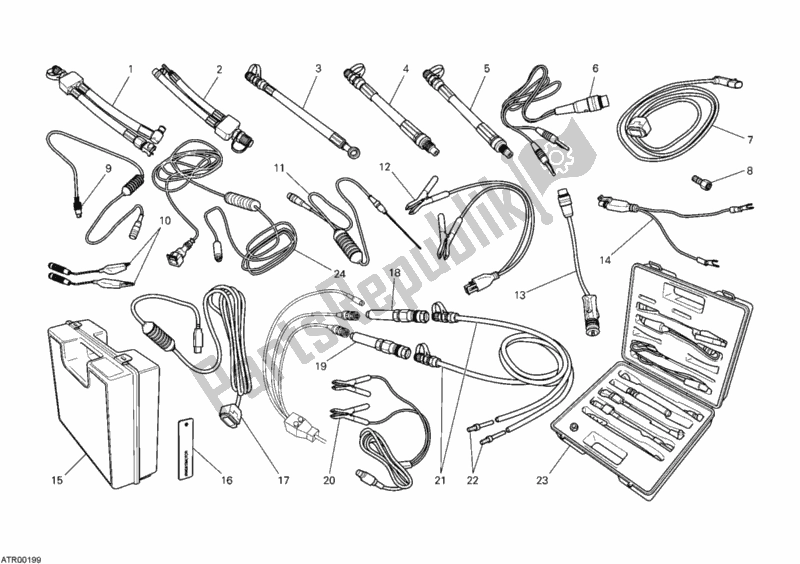 Todas las partes para Instrumento De Control De Presión de Ducati Monster 795 2012