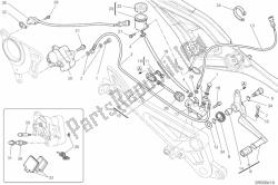 Rear brake system