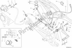 Rear brake system