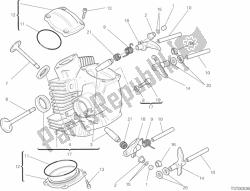 Horizontal cylinder head