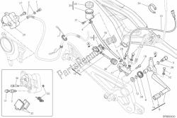 Rear brake system