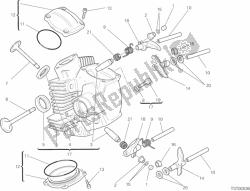 Horizontal cylinder head