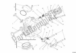 Horizontal cylinder head