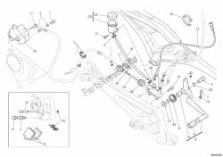 Rear brake system