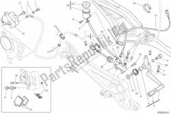 Rear brake system