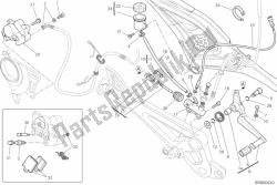 Rear brake system