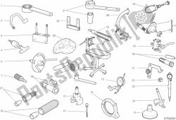 attrezzi di servizio dell'officina, motore