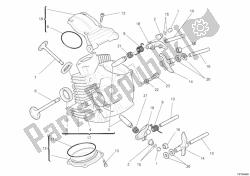 Horizontal cylinder head