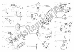 herramientas de servicio de taller, motor