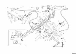 Rear brake system