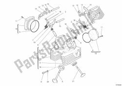 Vertical cylinder head